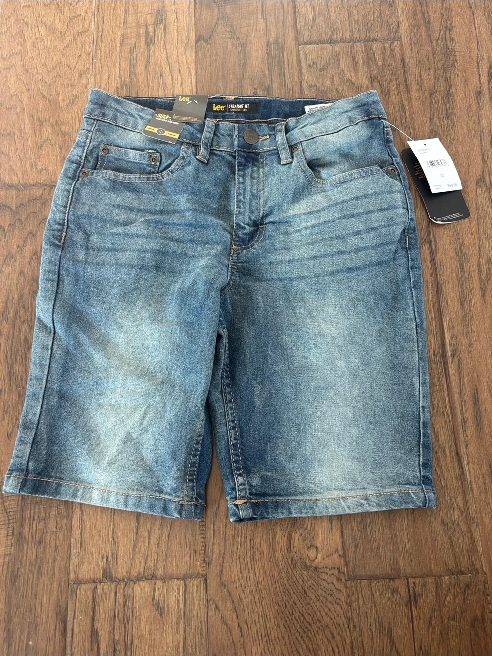Lee Men's Classic Straight Denim Shorts - Medium Blue